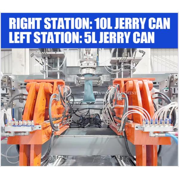 5L 10L HDPE Plastic Bottle Blow Moulding Machine Jerrycan Extrusion Blow Molding Machine