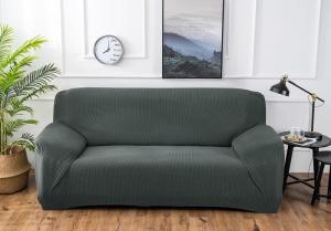 Custom Modern Sofa Couch Covers Removable Non Slip Full Size Spandex Material