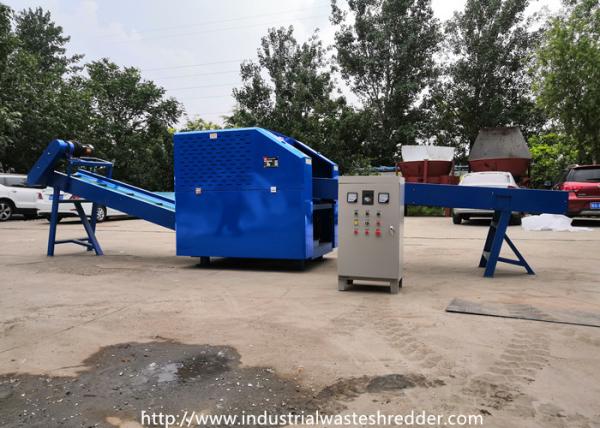 Quality PPS Strong Dust Collection Bag Rag Cutting Machine With Sharpener for sale