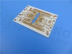 High Frequency RO4350B Matt Black RF PCB Board Eco Friendly