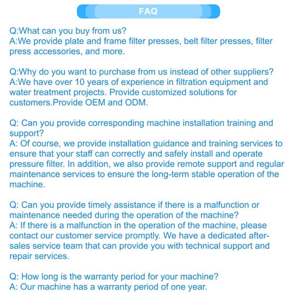 Industrial Plate Frame Filter Press Machine Automatic Sludge Dewatering Equipment for Wastewater Treatment Sludge Treatment