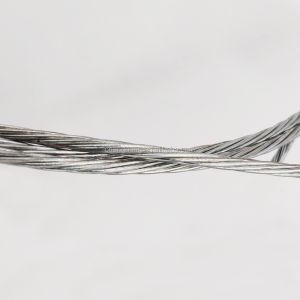 Galvanized 1 x 7 Steel Wire Strand for Messenger Wire Overhead Groundwire and