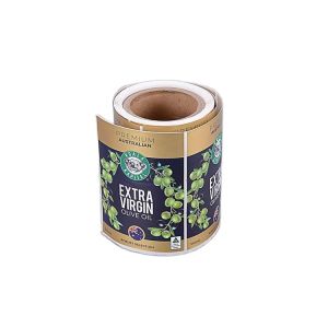 Private LOGO Adhesive Direct Thermal Paper Custom Printing Stickers