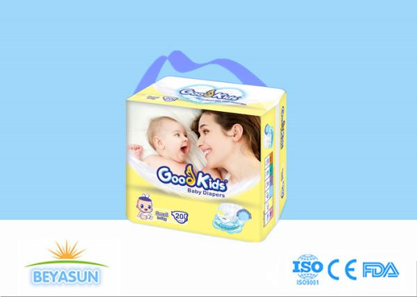 Quality One Time Use Up And Up Overnight Diapers For 1 Month Baby , Cottony Surface for sale