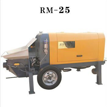 30kw XDEM Concrete Delivery Pump 10 - 45 Cubic Meters Drag Pump