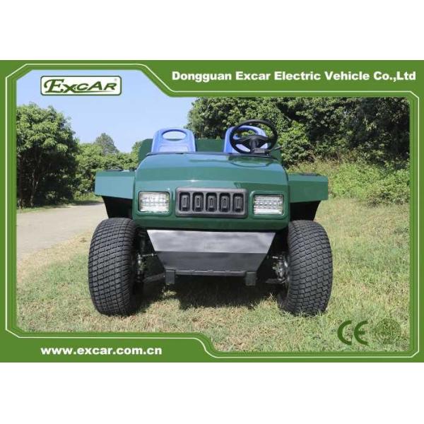Aluminum Chassis Electric Golf Carts With Cargo Lithium Ion Battery 150ah