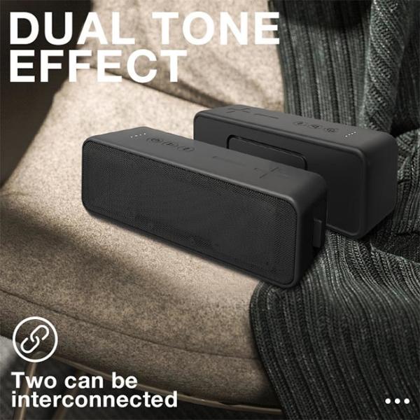 Ozzie T10 Wireless Waterproof Portable Speaker With 2200MAh Battery