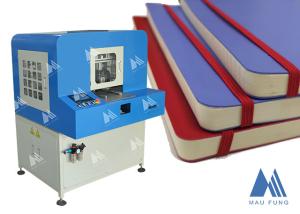 China Semi Auto Notebook Elastic Band Inserting Machine , Strap Band Binding Machine For Diaries MF-SEM450 wholesale