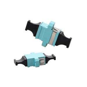 China MPO MTP Flange FTTH Adapter With Plastic Housing wholesale