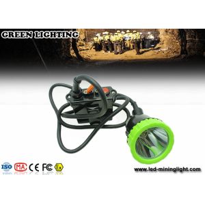 50000 Lux Stainless Intrinsically Safe Corded Rechargeable Miners Headlamp With