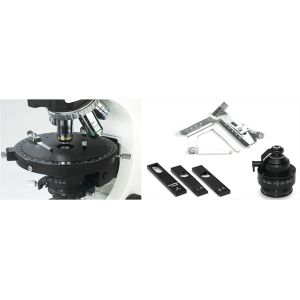 China Center Adjustable Polarized Light Microscopy Rotatable 360° Polarizing Unit wholesale