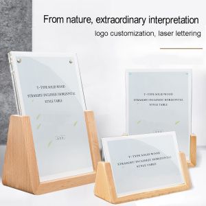 China Upscale Restaurant Promotional Sign Holder Vertical Acrylic Mail Organizer wholesale