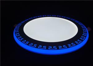 China 24W IP40 Double Color Led Panel White Blue AC 85-265V Living Room Restaurants wholesale