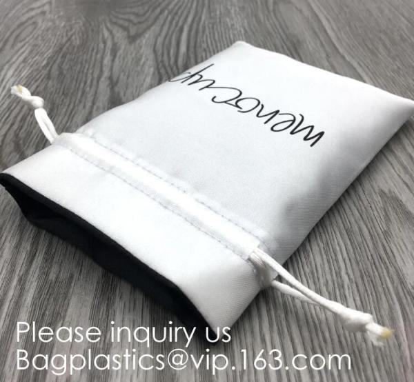 Satin Gift Bag For Midi Wrap Dress,Elegant Purple Satin Pouch For Rings,Satin Drawstring Bag For Cosmetic, bagease pack