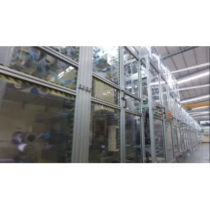 China 100 Tons Mitsubishi System 300kw Baby Diaper Manufacturing Machine on sale