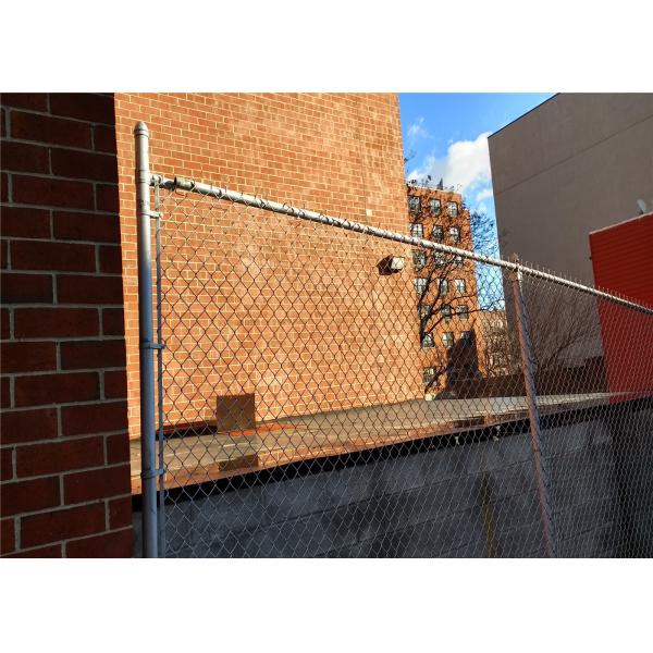 chain link wire mesh fence 50mm x 50mm hot dipped galvanized chain wire tension band and clamp