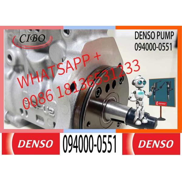 Common Rail Fuel Pump PC300-7 excavator 6D114 engine 094000-0551 fuel injection pump D28C-001-800 used in Komatsu