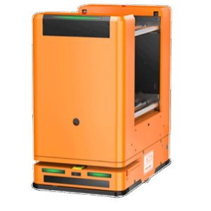 China PLC AGV Automatic Docking Warehouse Robot 1396mm Rotation Diameter wholesale