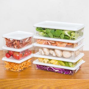 China Stackable Plastic Lunch Containers Sturdy Plastic Lunch Box Set wholesale