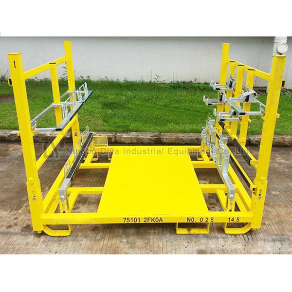 Warehouse Portable Stacking Rack System , Adjustable Metal Tire Rack Storage System