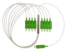 G657A1 1x8 PLC Splitter 1260nm-1650nm 1x8 Fiber Optic Splitter