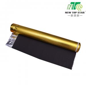 China Gold High Density Laminate Flooring Underlayment , EVA Acoustic Sound Underlay Padding wholesale