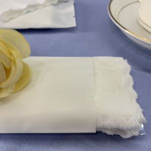 China Single Pack Folded Terry Cotton Refreshment Towel wholesale