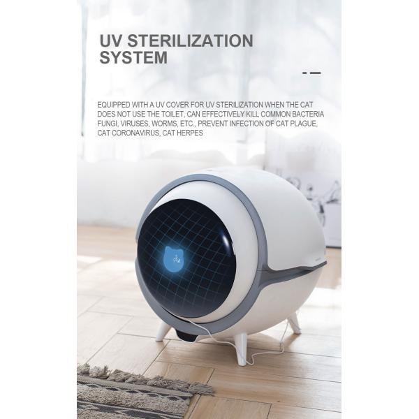 WiFi Auto Cat Litter Box Large Portable Hands Free Automatic Shoveling