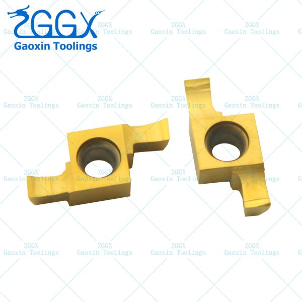 Yellow Parting And Grooving Inserts Metal Turning CNC Tools Insert