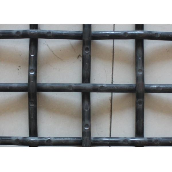 China Square Rolls Stainless Steel Plain Weave Crimped Mesh Screen wholesale