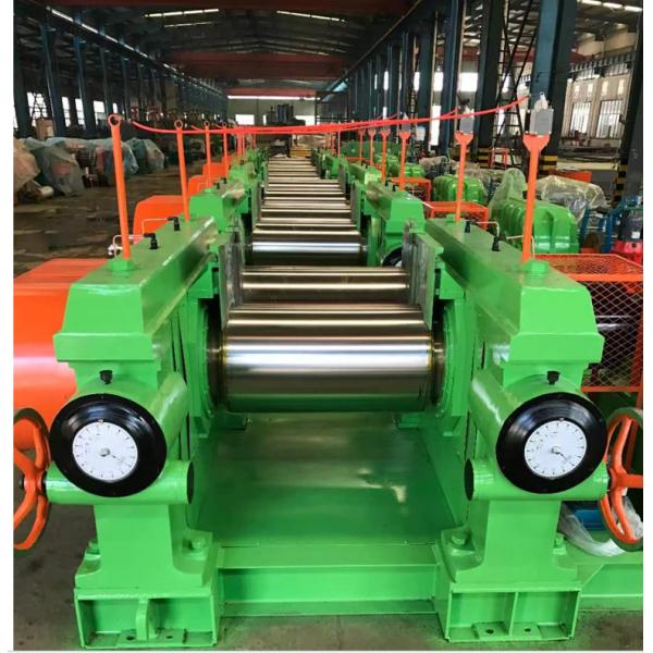 55Kw Reclaimed Rubber Sheet Making Machine Rubber Powder Devulcanizer