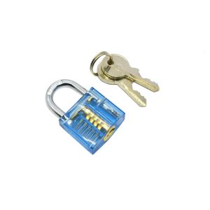 China Mini-version Transparent Blue Practice Lock Locksmith Tools wholesale