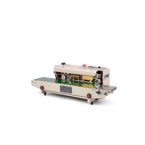 Smooth Operation Continuous Bag Sealing Machine Rustproof Industrial Bag Sealer