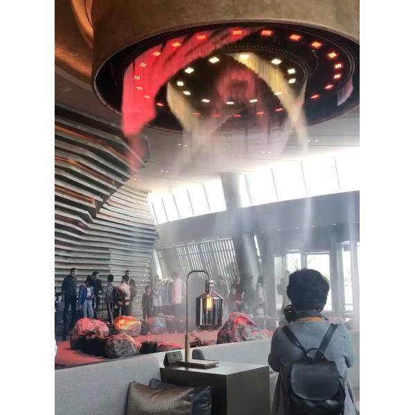 Onsite Training Outdoor Music Digital Water Curtain Colorful