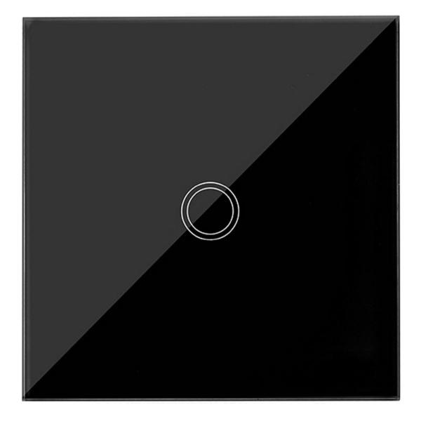 Quality EU/UK Standard Touch Switch LED Wall Light Switch 170-240V Wireless RF433 Remote Control Smart Switch for sale