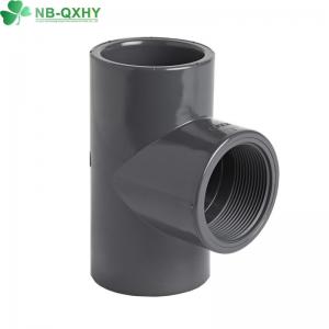 China Sch40 Sch80 PVC Pressure Fittings Heavy-Duty ASTM Sch80 Fittings for Pipe Connections on sale