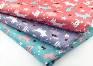 China Rotary Screen Printed 10OZ Cotton Canvas With Customized Pattern wholesale