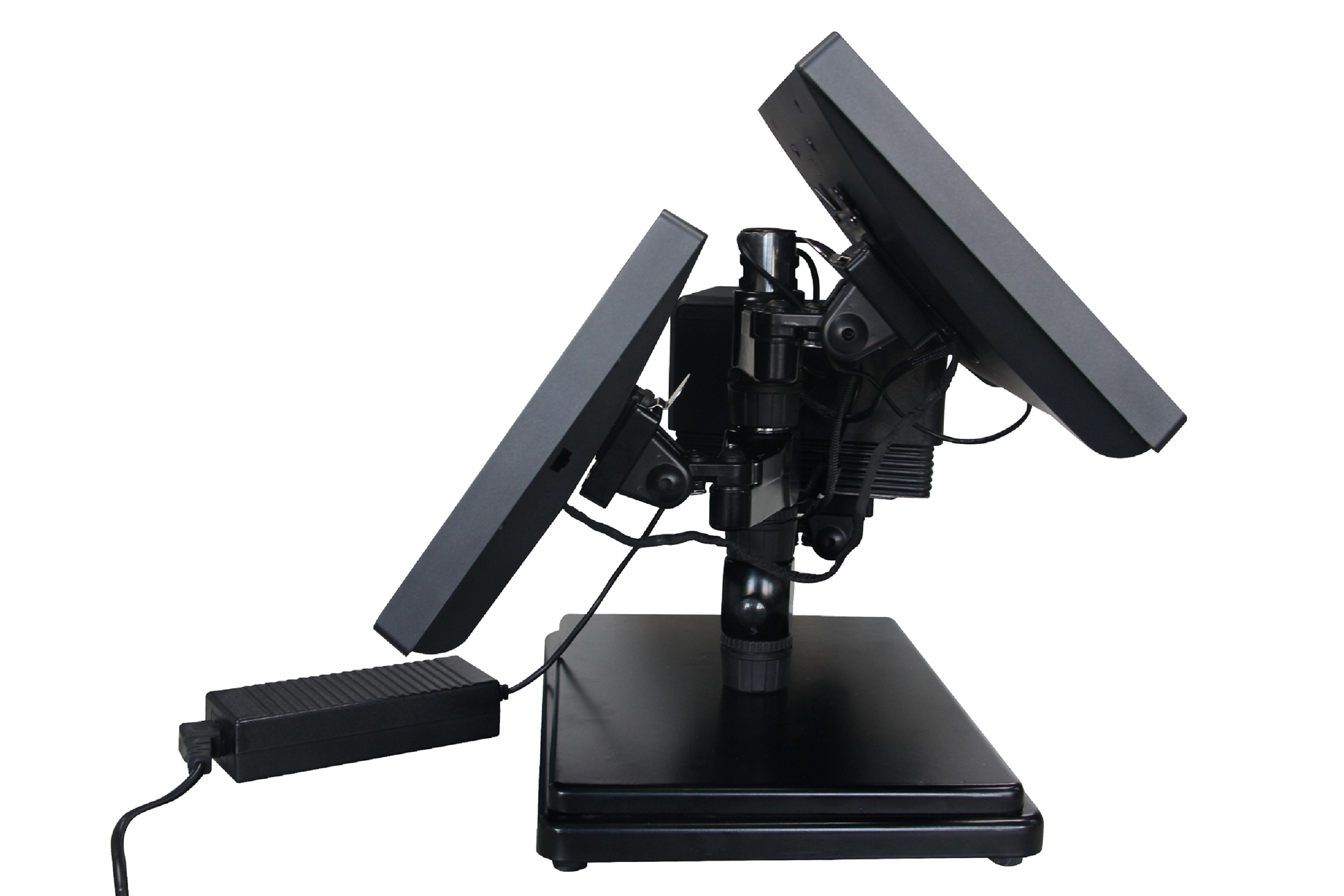2GB RAM 14 Inch Android System All In One Dual Screens Pos Machine With Weight Machine For Restaurant