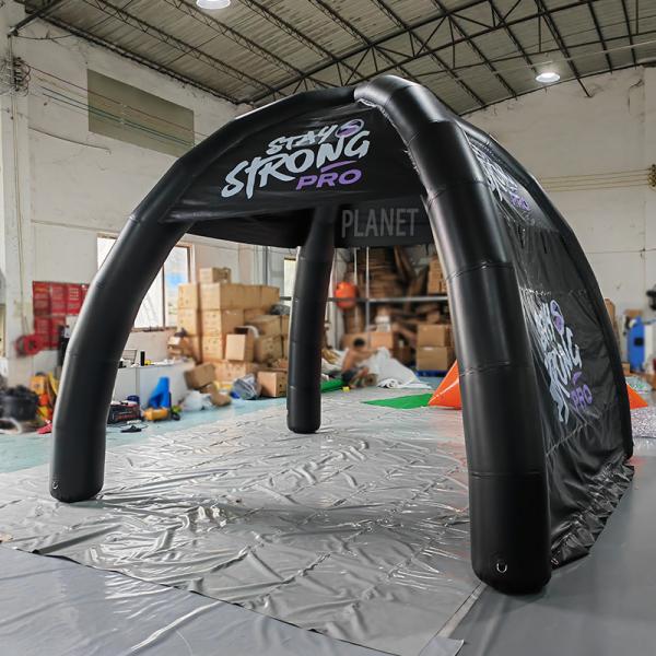 Outdoor Event Airtight Inflatable Spider Dome Tent Inflatable Trade Show Tent For Advertising