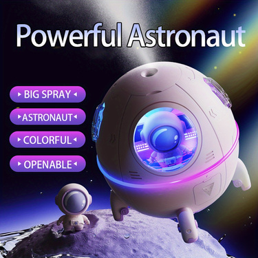 Space Capsule Mini Fog Humidifier For Fresh Air, Suitable For Both Office And Home Use