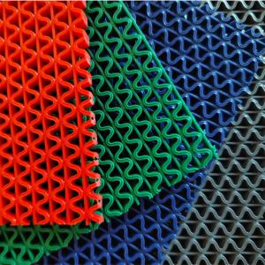 China S Grip Channels PVC Floor Matting Non Slip Floor Mat 5.5mm For Wet Areas wholesale