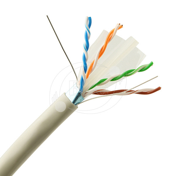 OFC Gaming 1000 FT Ethernet Cable / 23AWG PVC FTP Cat6 Ethernet Cable Grey