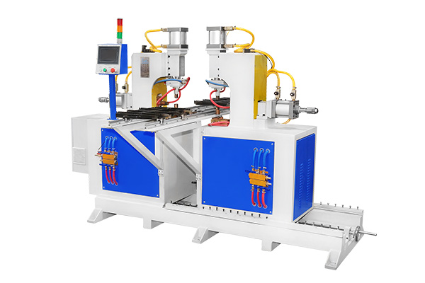 Double-Head Frame T-Butt Welding Machine For T-Welding Wire Profile Of Wire Basket Or Wire Shelf
