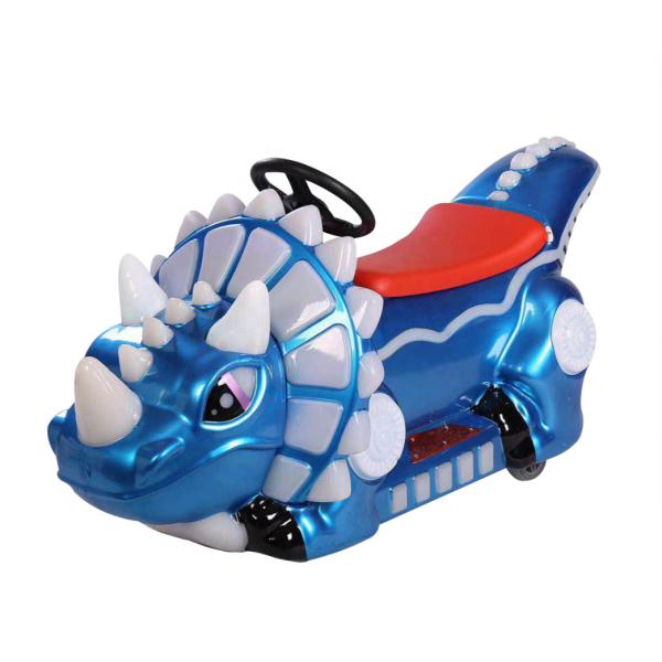 Dino kiddie ride coin operated kiddy battery car game machine