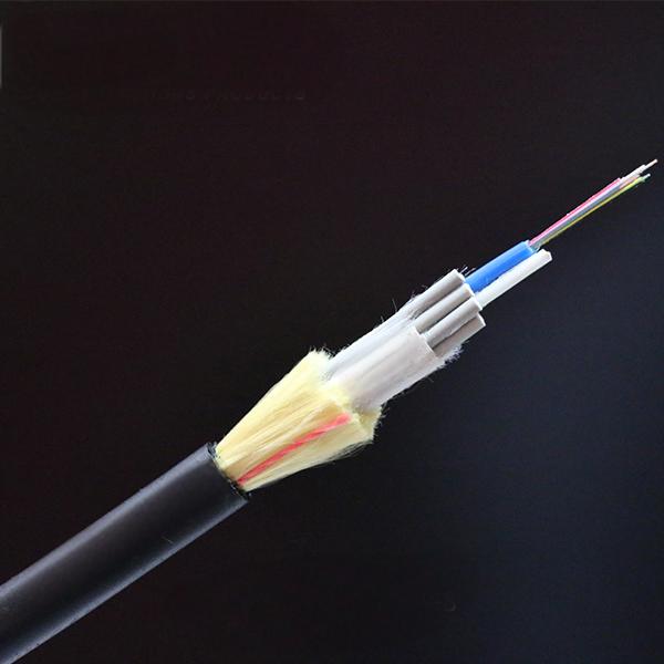 ADSS Fiber Optic Cable Single Sheath Double ADSS Power Cable Span 100m 24 Core 48 Core Cable