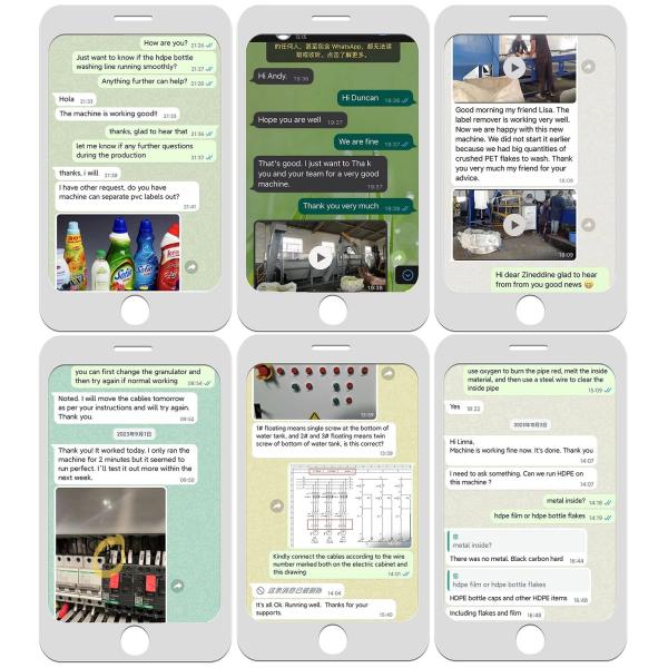 Sparkling Water Bottle Crushing Plastic Pet Washing Recycling Machine