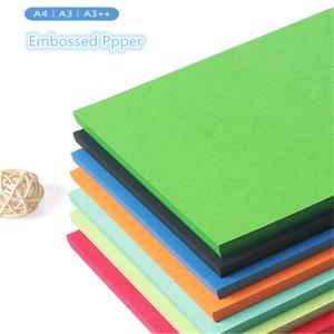 Digital Inkjet Printing Uncoated Colorful Embossed Paper