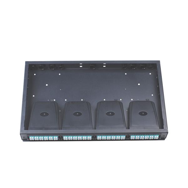 12/24 Fiber 8 Port Rack Fiber Patch Panel 24 Core MTP MPO Cassettes