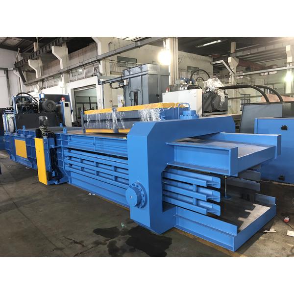 Horizontal Plastic Auxiliary Machinery 20-80t Automatic Cardboard Baler