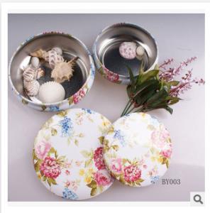 China Creative Promotional Round Tin Boxes With Lids Customizable High Capacity on sale
